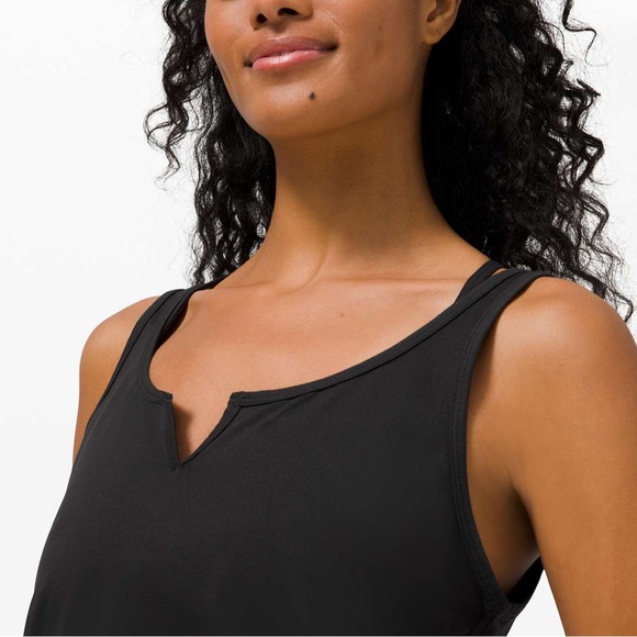 Lululemon Henley Cropped Tank Top - Picture 3 of 6